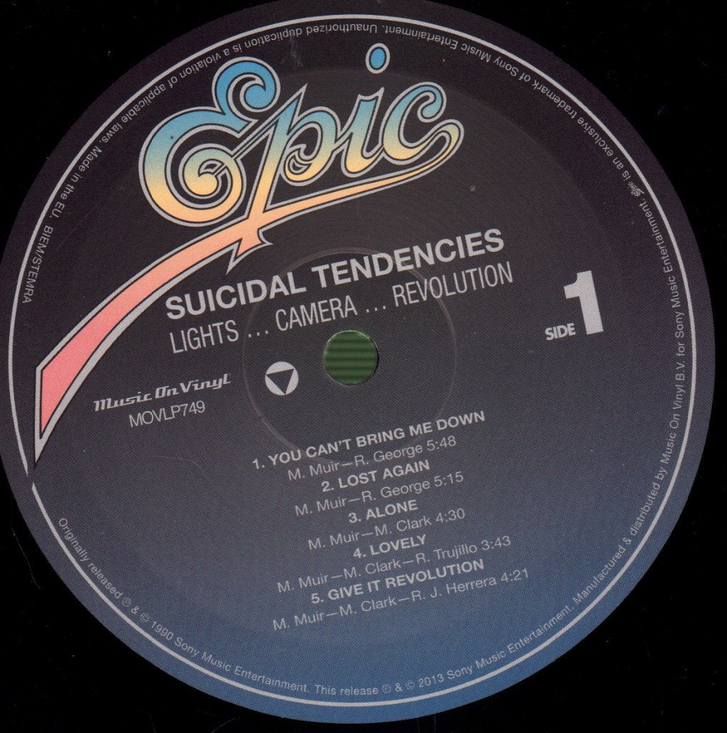 Suicidal Tendencies - Lights... Camera... Revolution - Lp
