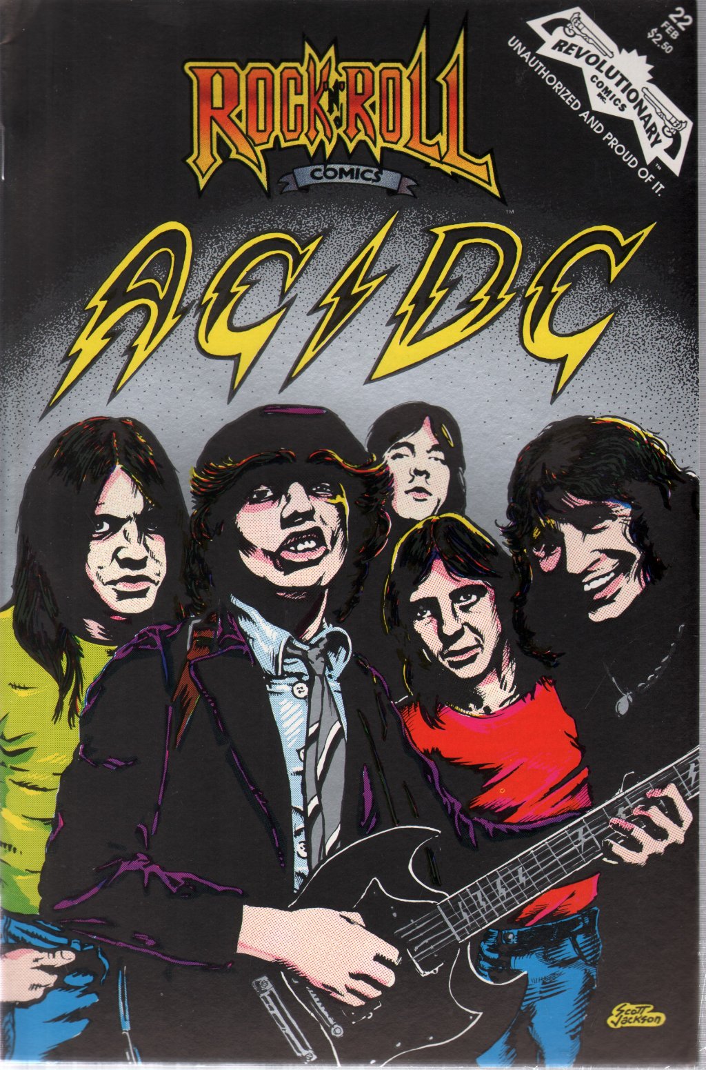 AC/DC - Rock N Roll Comic - Comic