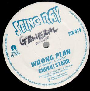Chukki Starr - Wrong Plan - 12 Inch