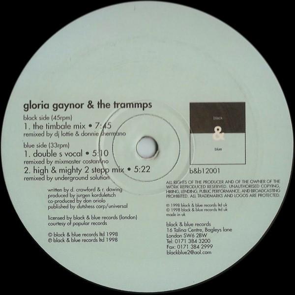 Gloria Gaynor - Mighty High - 12 Inch