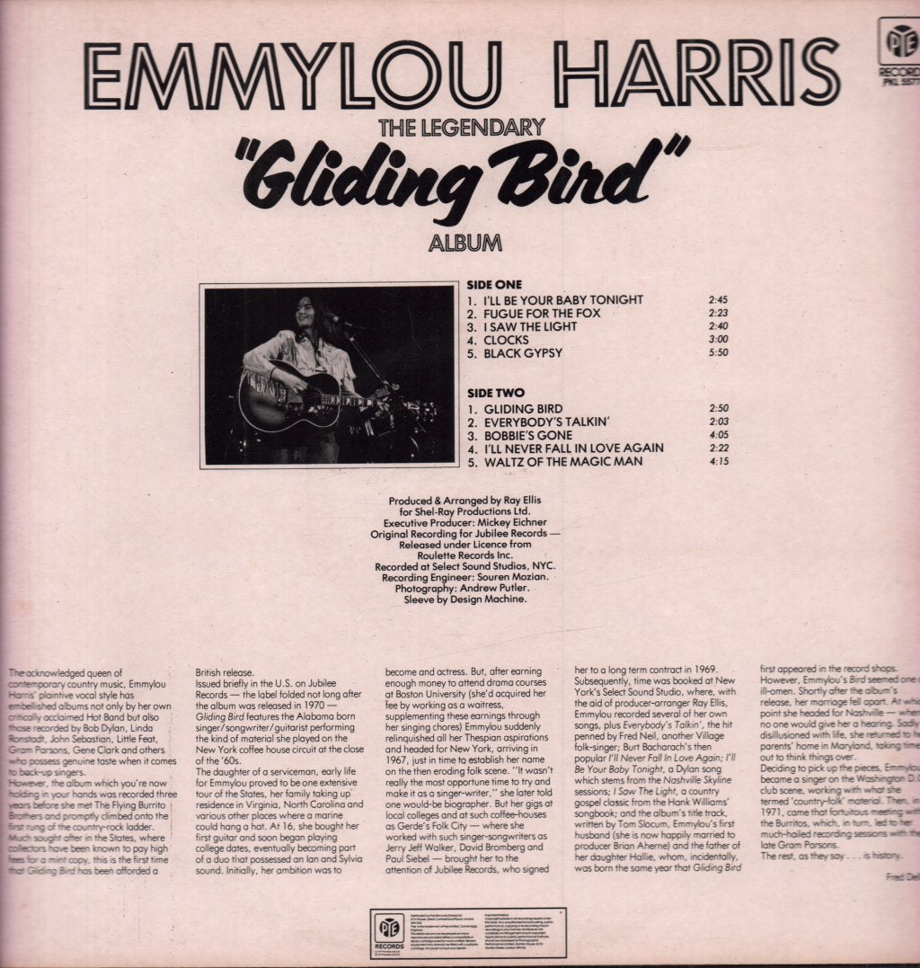 Emmylou Harris - Gliding Bird - Lp