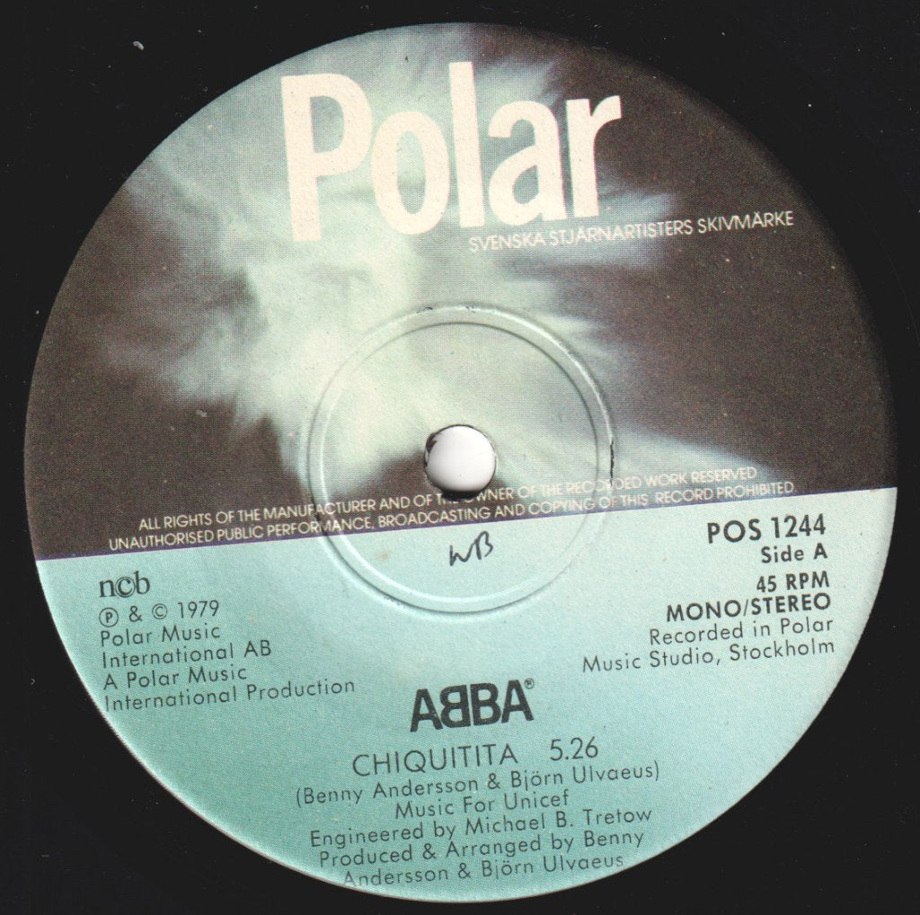 ABBA - Chiquitita c/w Lovelight - 7 Inch