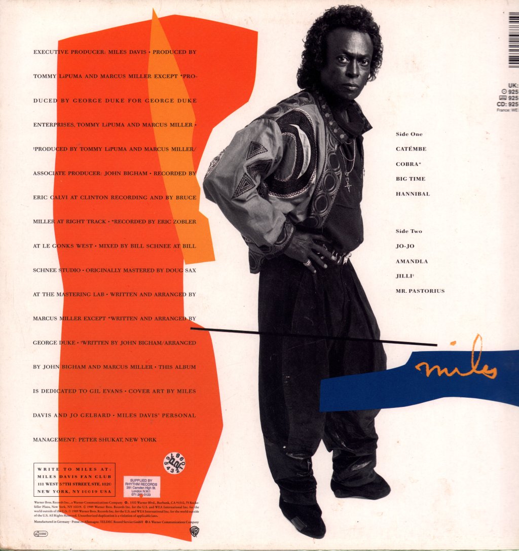 Miles Davis - Amandla - Lp