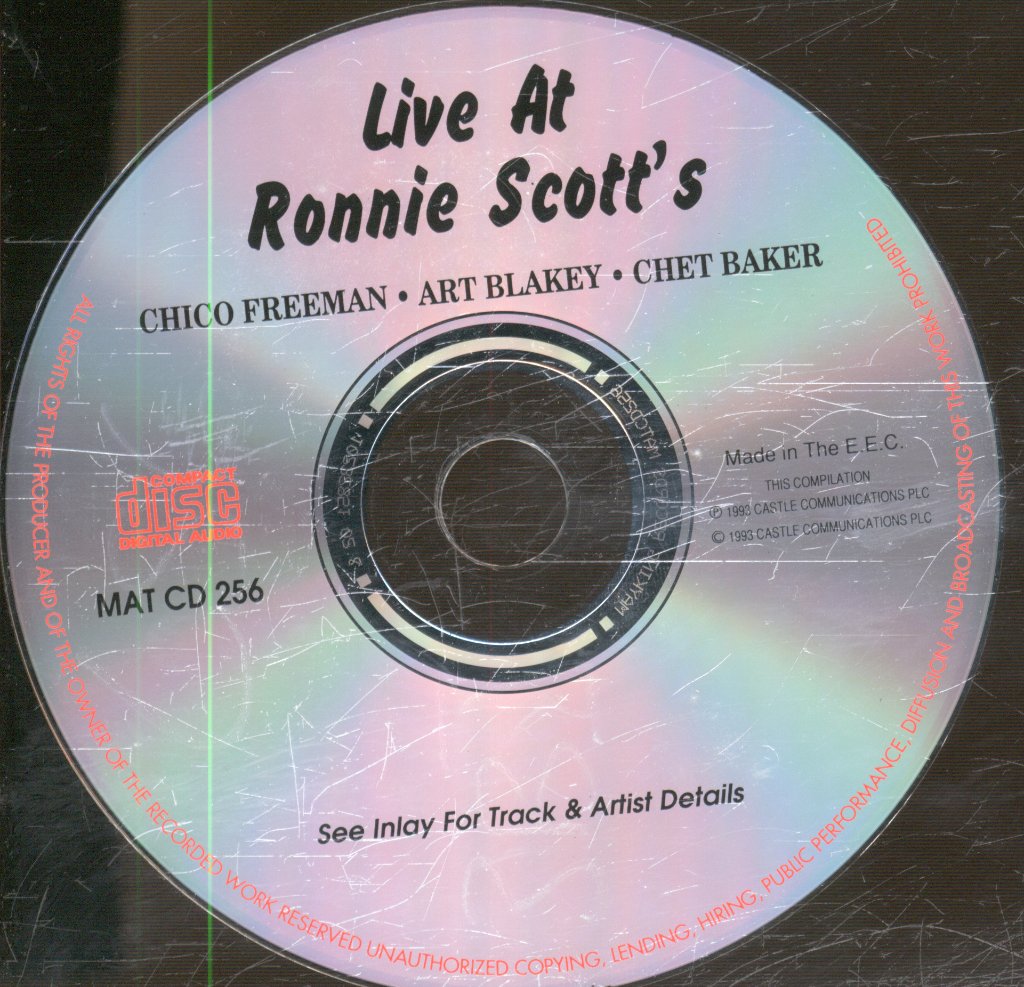 Various Artists - Live At Ronnie Scott's - Cd