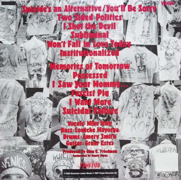 Suicidal Tendencies - Suicidal Tendencies - Lp