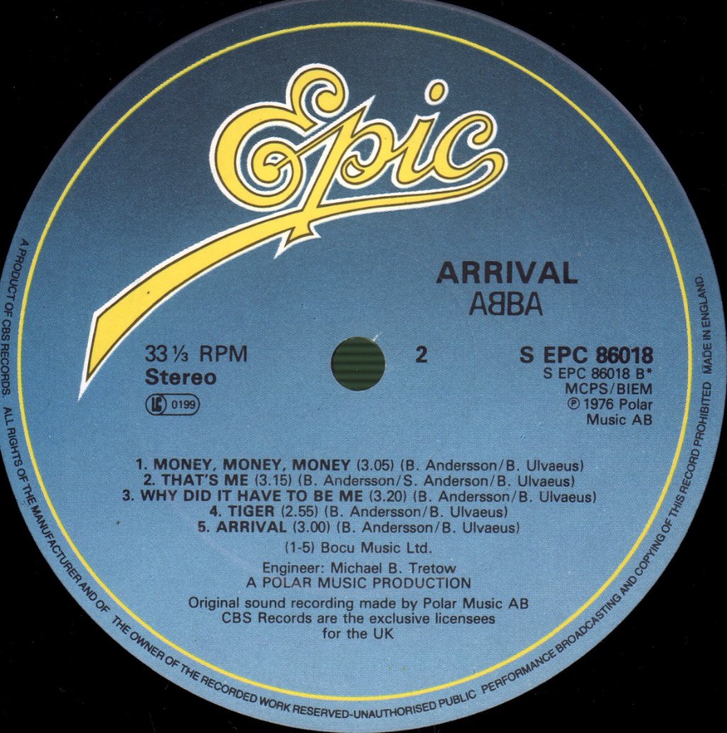 ABBA - Arrival - Lp