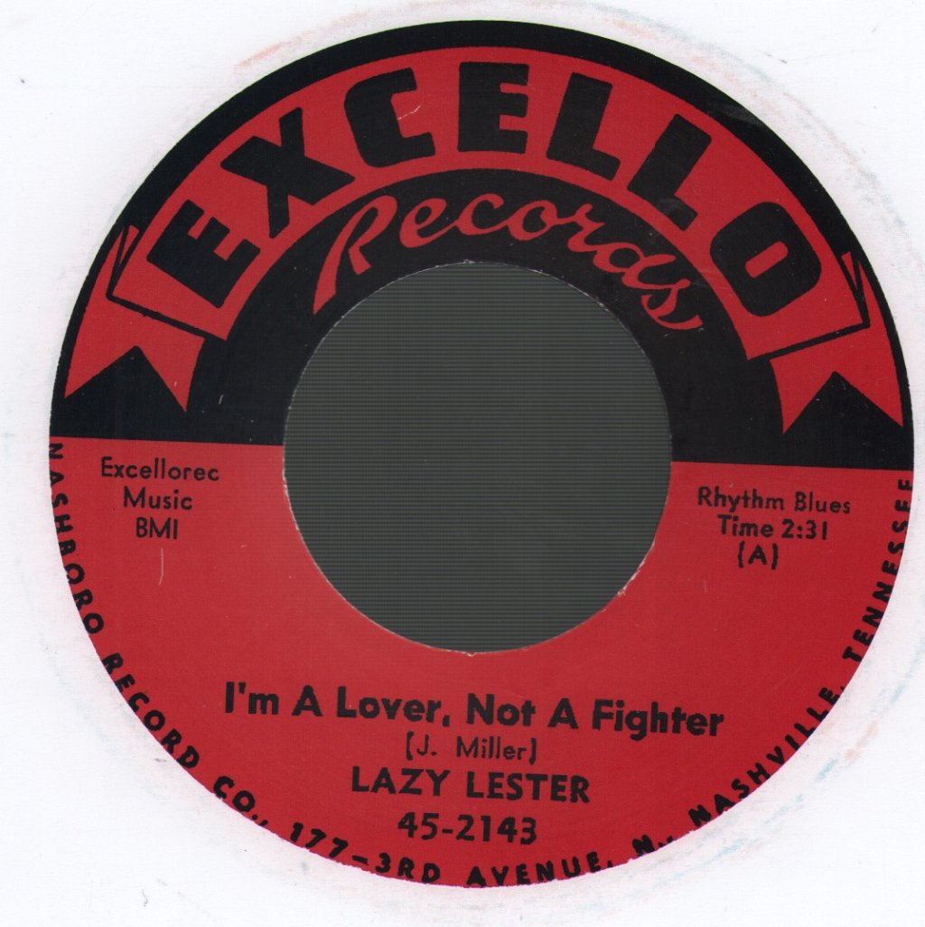 Lazy Lester - I'm A Lover Not A Fighter - 7 Inch