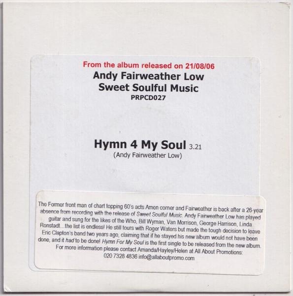 Andy Fairweather-Low - Hymn 4 My Soul - Cdr