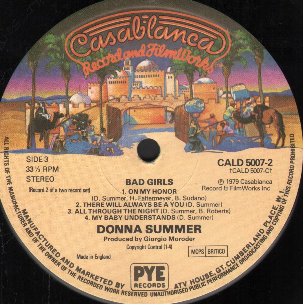 Donna Summer - Bad Girls - Double Lp