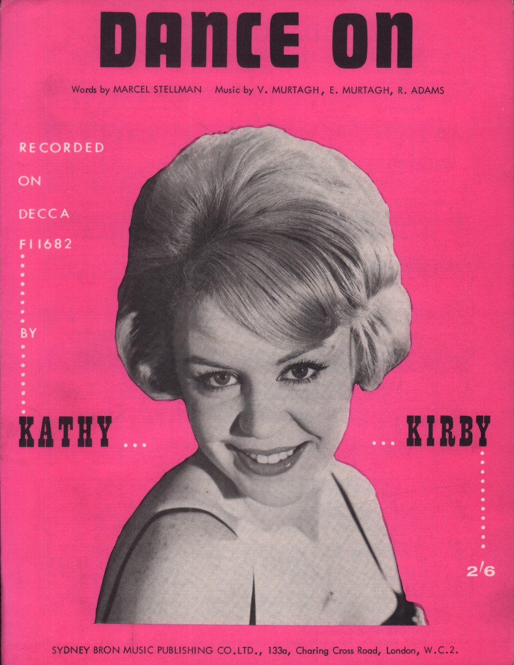 Kathy Kirby - Dance On - Sheet Music