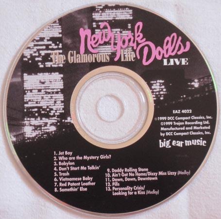 New York Dolls - Glamorous Life (Live) - Cd