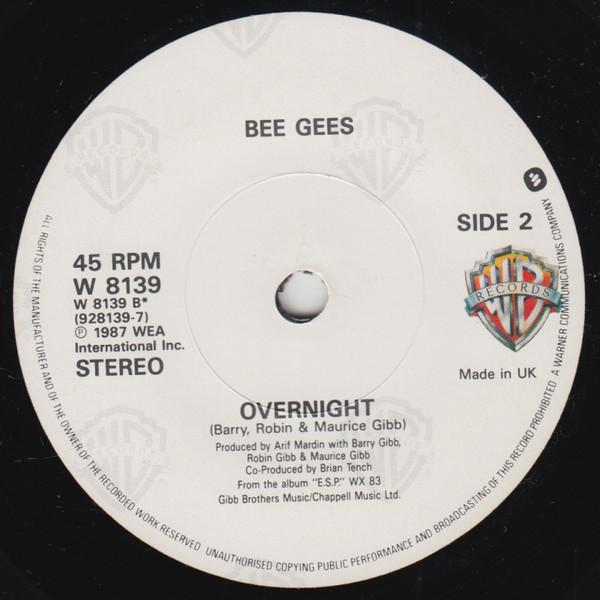 Bee Gees - E·S·P - 7 Inch