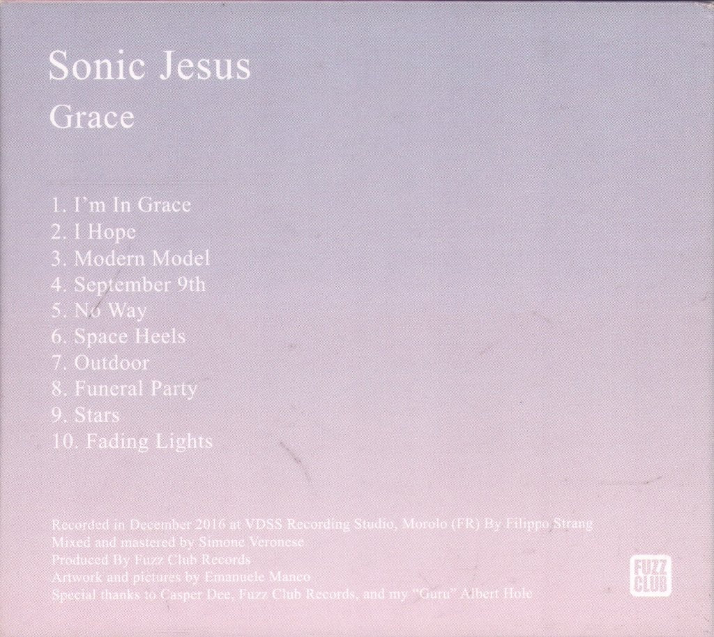 Sonic Jesus - Grace - Cd