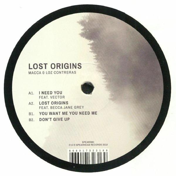 Macca and Loz Conteras - Lost Origins - 12 Inch