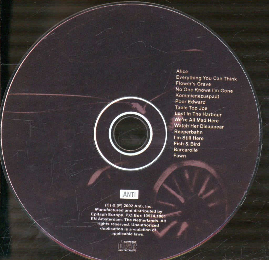 Tom Waits - Alice - Cd