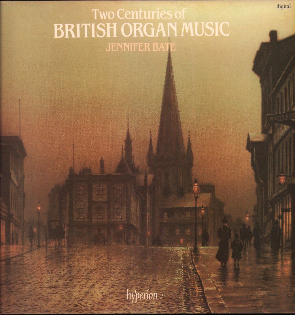 Jennifer Bate - Two Centuries Of British Organ Music - Lp