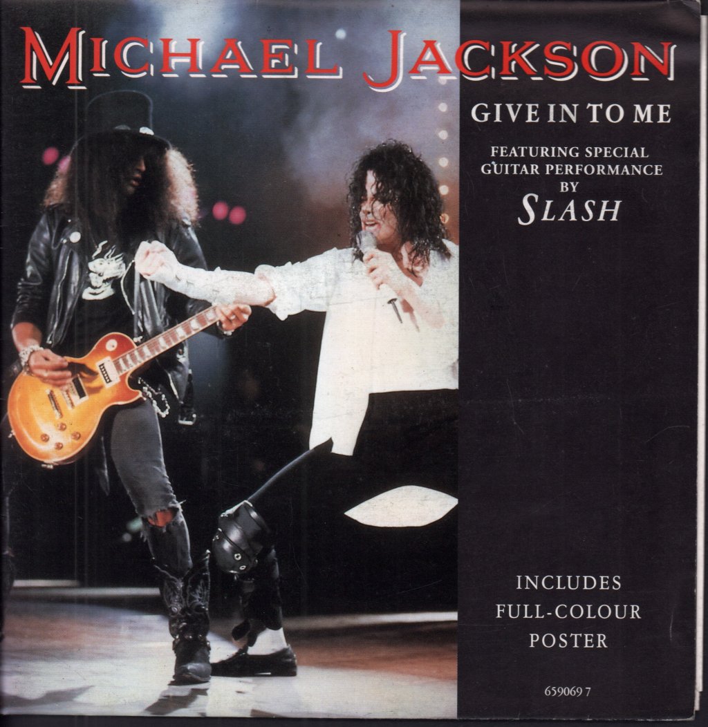 Michael Jackson - Give In To Me - 7 Inch