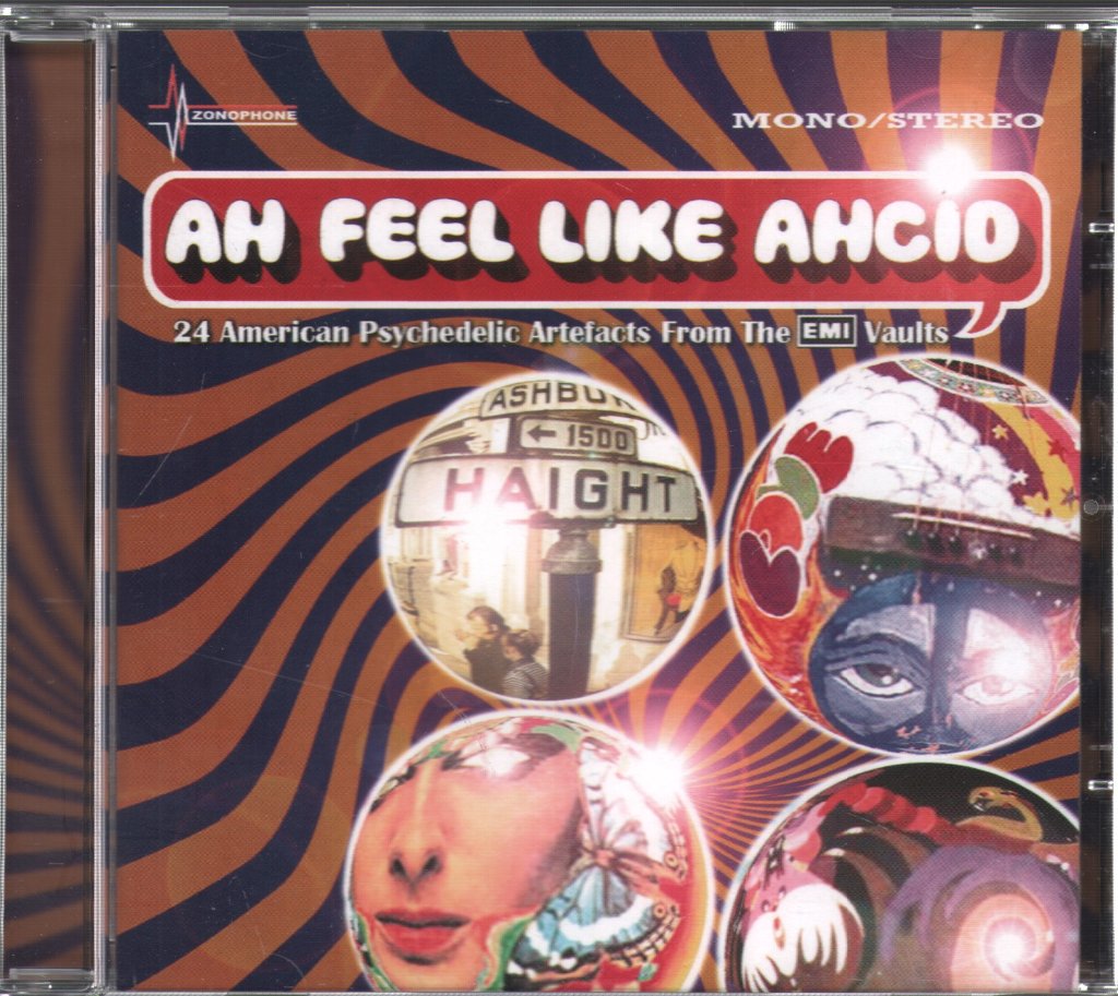 Various Artists - Ah Feel Like Ahcid • 24 American Psychedelic Artefacts From The EMI Vaults - Cd
