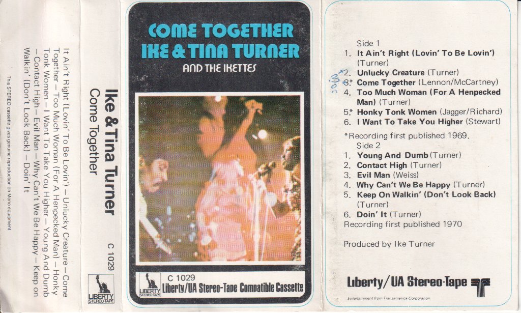 Ike & Tina Turner - Come Together - Cassette