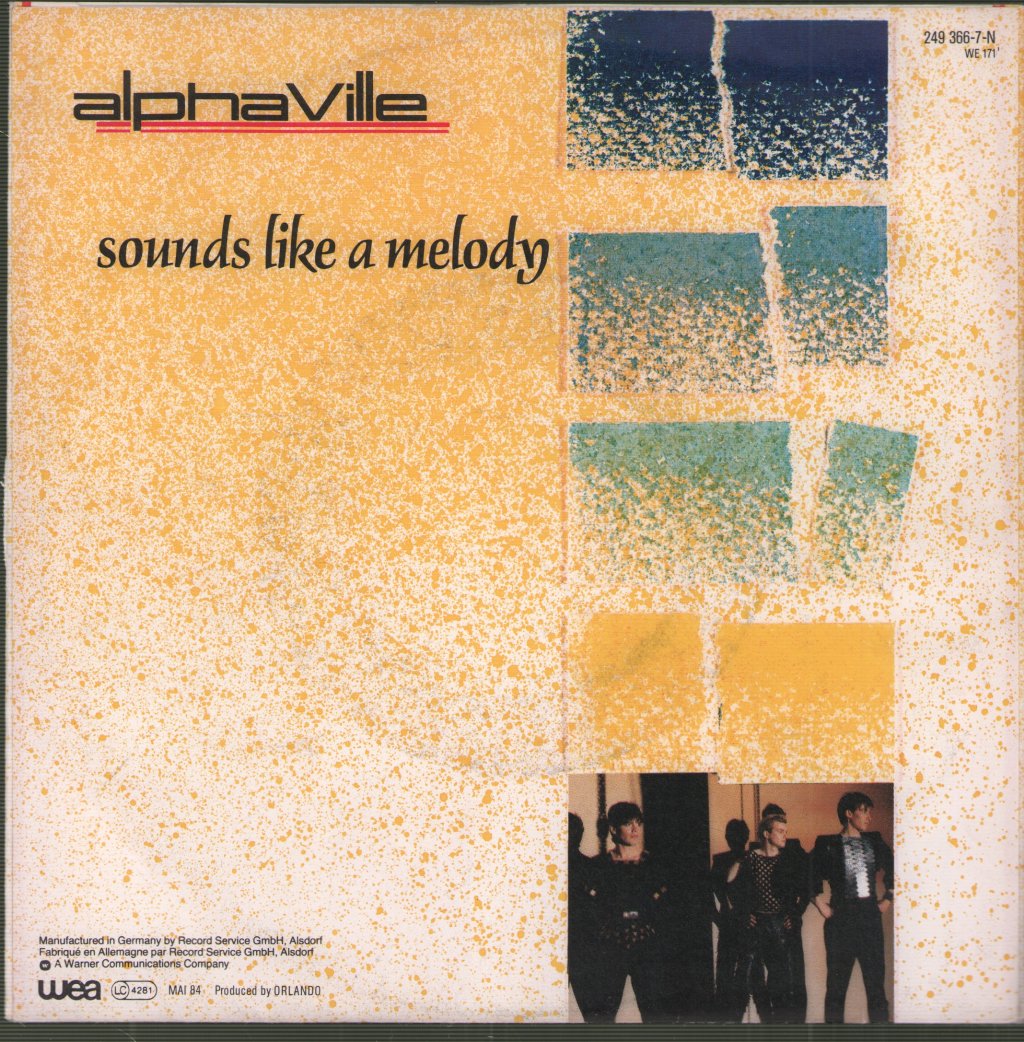 Alphaville - Sounds Like A Melody - 7 Inch