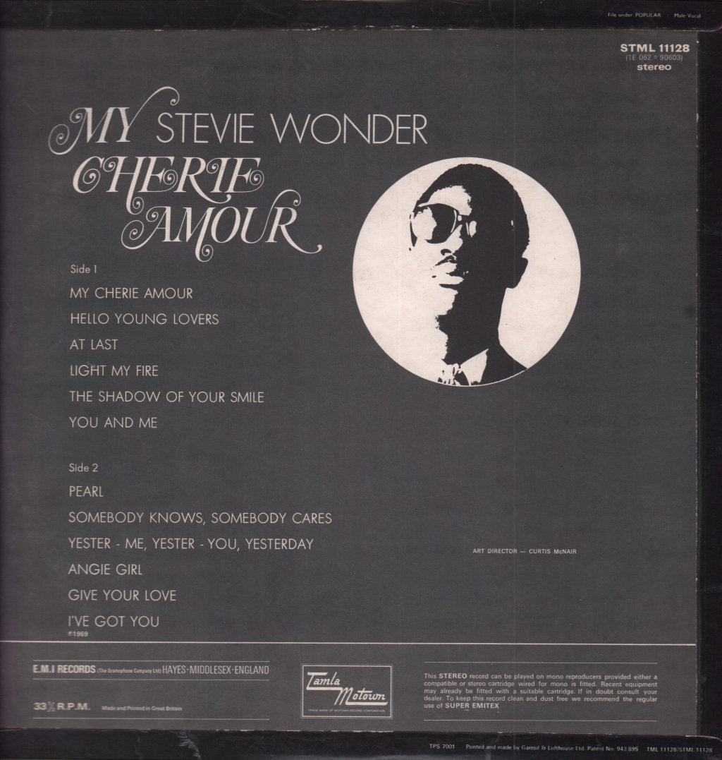 Stevie Wonder - My Cherie Amour - Lp