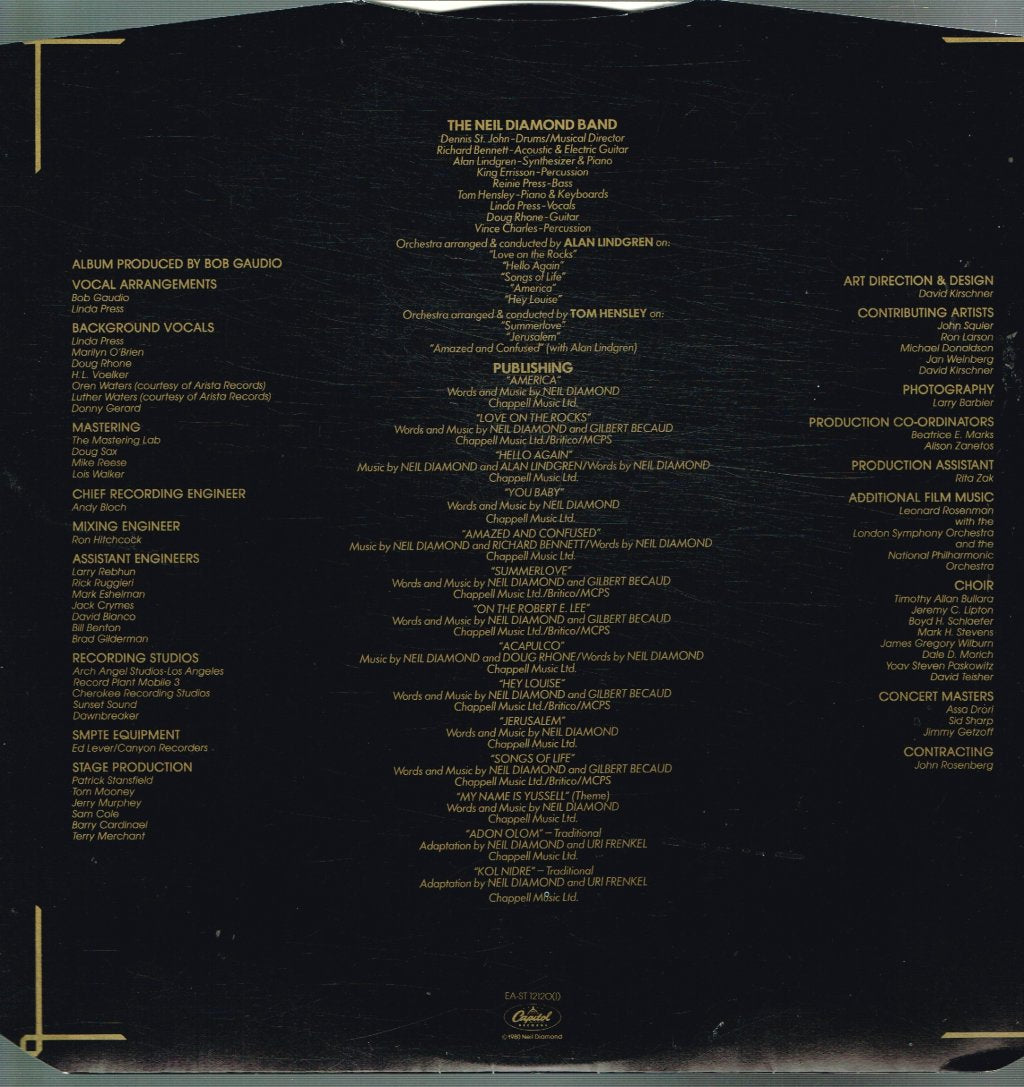 Neil Diamond - Jazz Singer - Lp