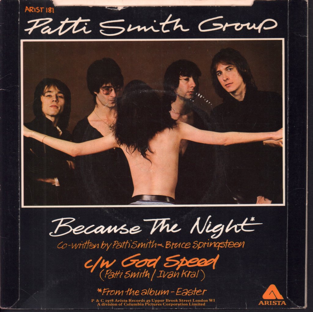 Patti Smith Group - Because The Night - 7 Inch