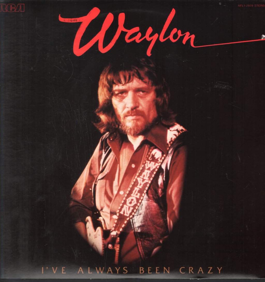Waylon Jennings - I've Always Been Crazy - Lp