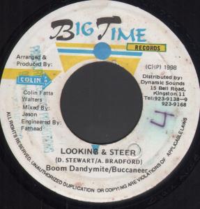 Boom Dandymite-Buccaneer / Bullet Proof Steely & Clevie - Looking And Steer/D.a.y. - 7 Inch