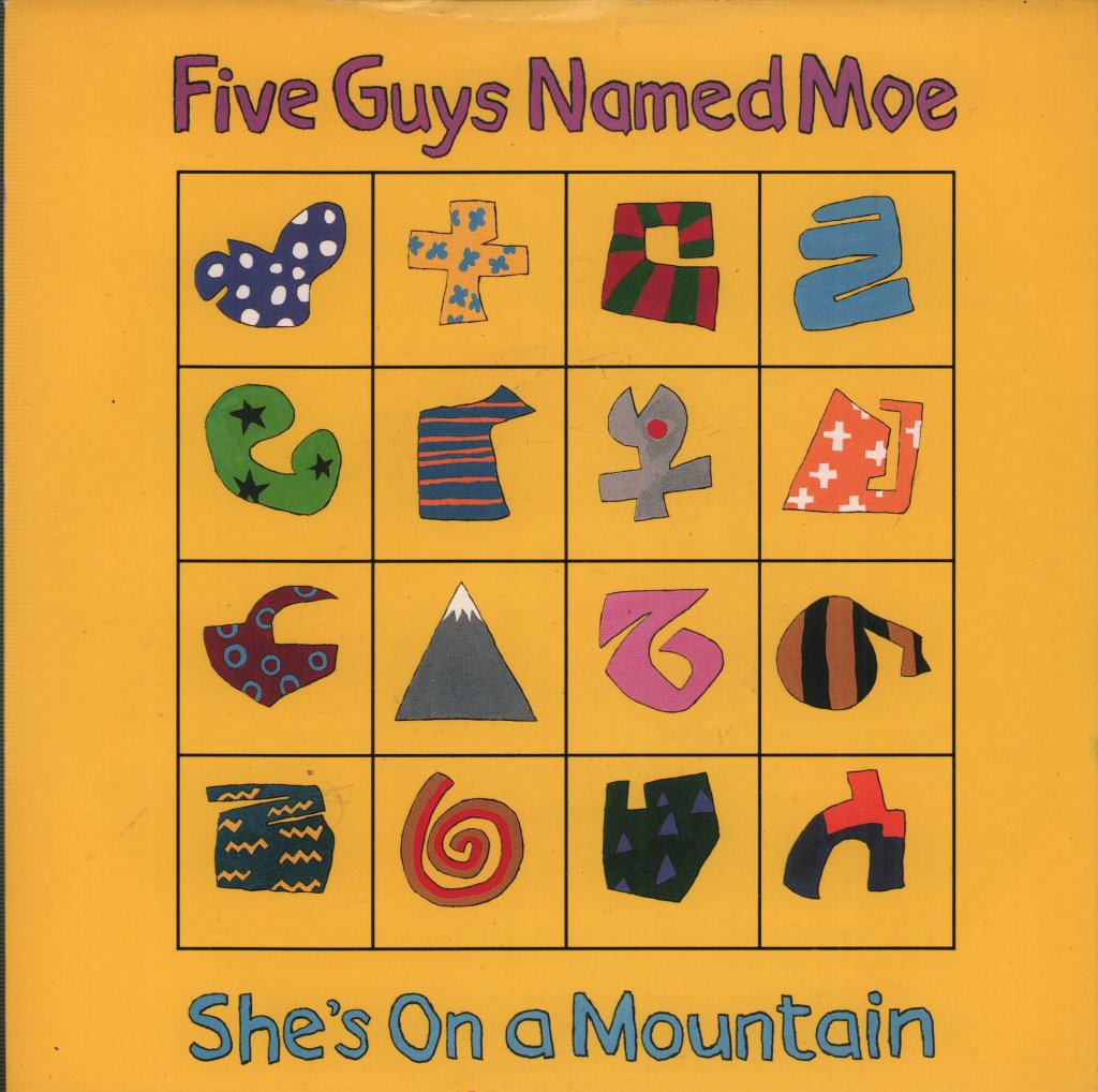 Five Guys Named Moe - She's On A Mountain - 7 Inch