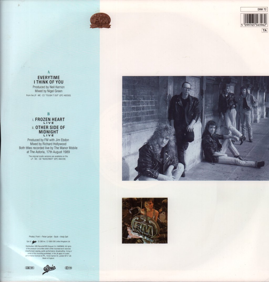 Fm (Uk Rock Group) - Everytime I Think Of You - 12 Inch