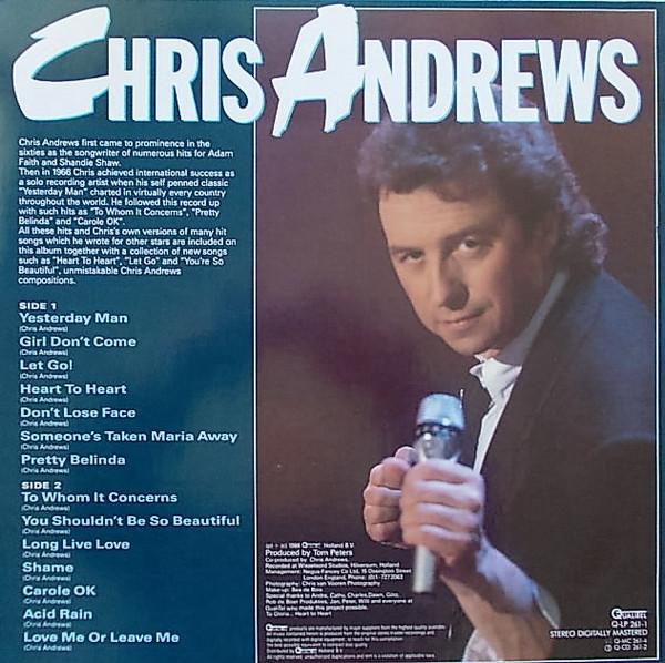 Chris Andrews - Heart To Heart - All The Hits And More - Lp