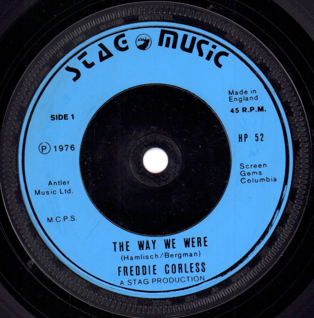 Freddie Corless - Way We Were - 7 Inch