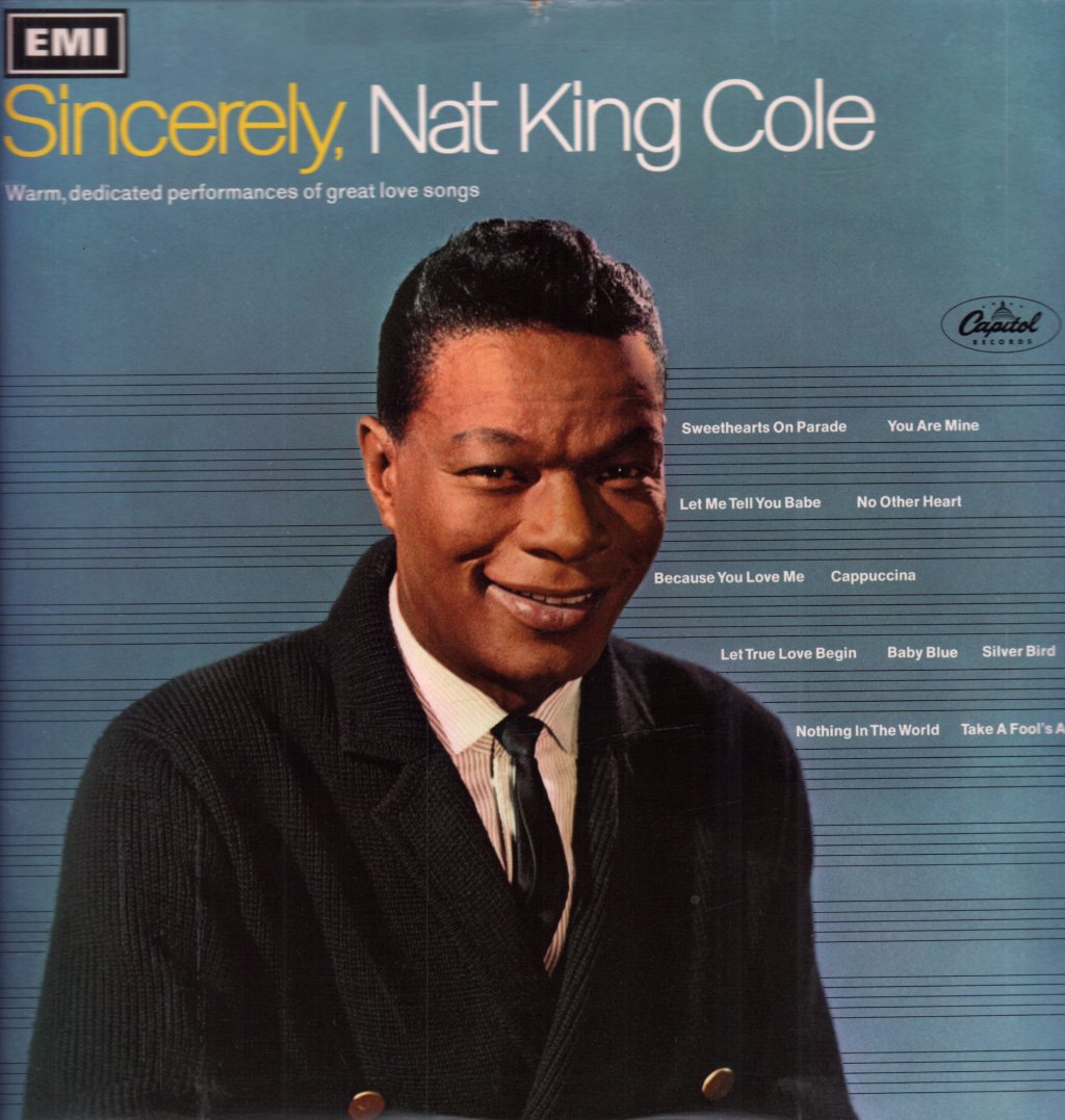 Nat King Cole - Sincerely - Lp