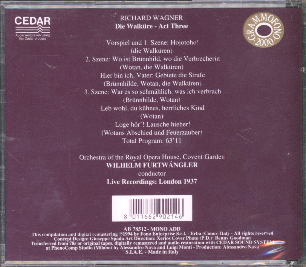 Wilhelm Furtwängler - Furtwängler in London - Cd