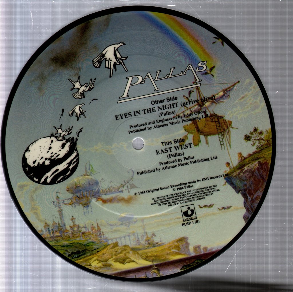 Pallas - Eyes In The Night - 7 Inch