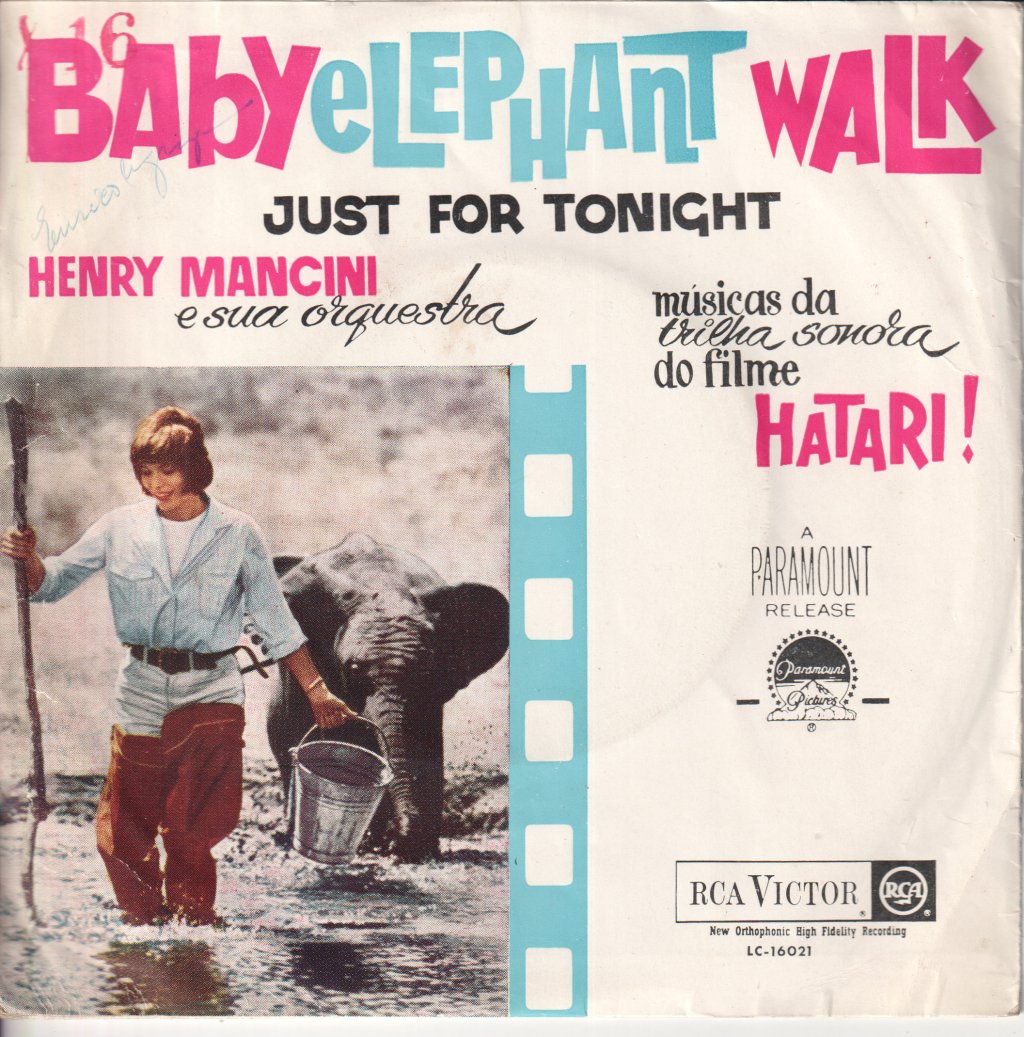 Henry Mancini - Just For Tonight - 7 Inch