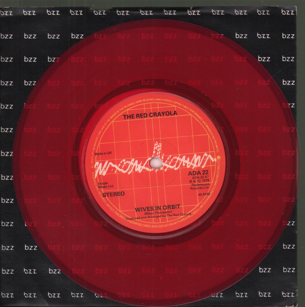 Red Krayola - Wives In Orbit - 7 Inch