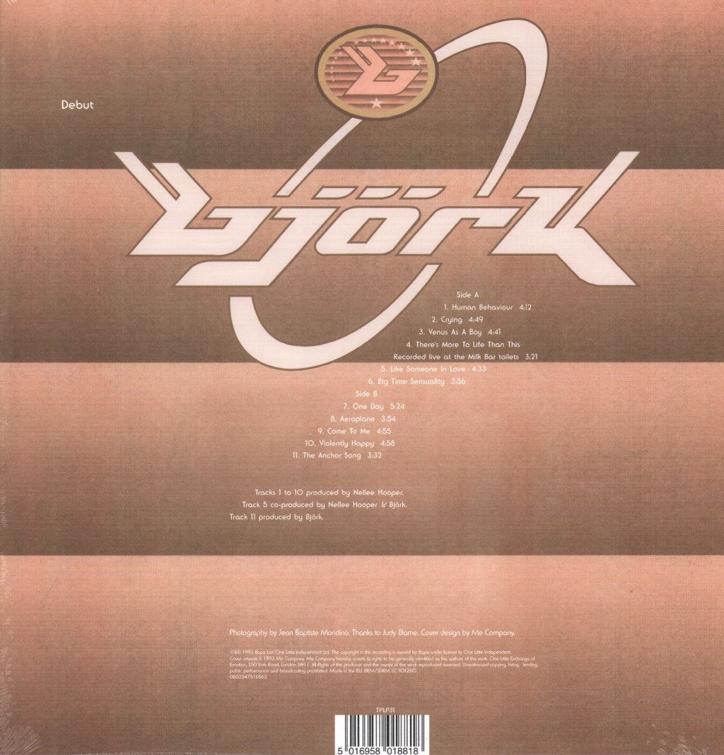 Bjork - Debut - Lp