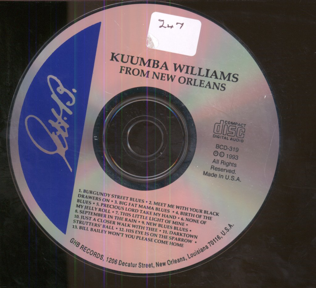 Sylvia Kuumba Williams - From New Orleans - Cd