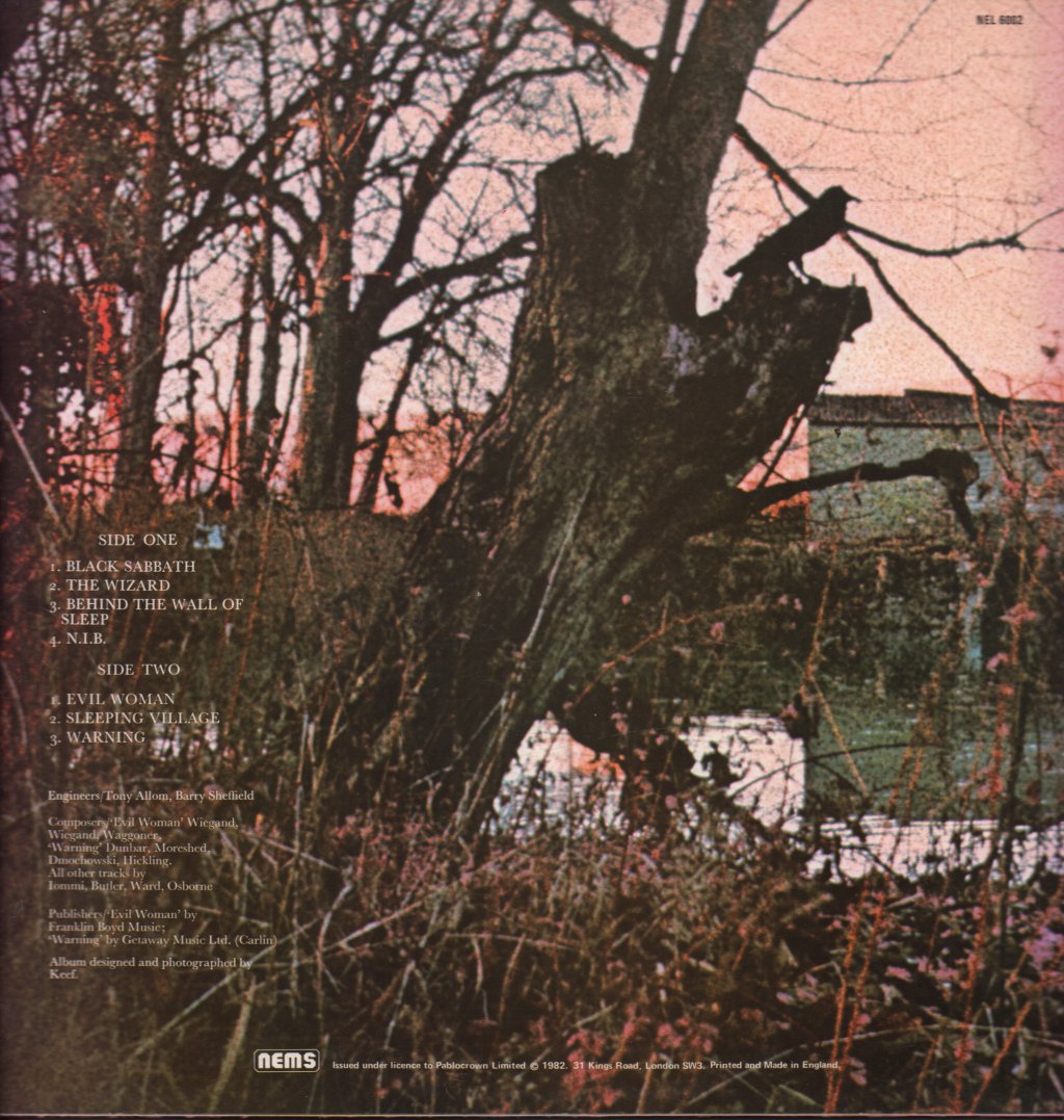 Black Sabbath - Black Sabbath - Lp