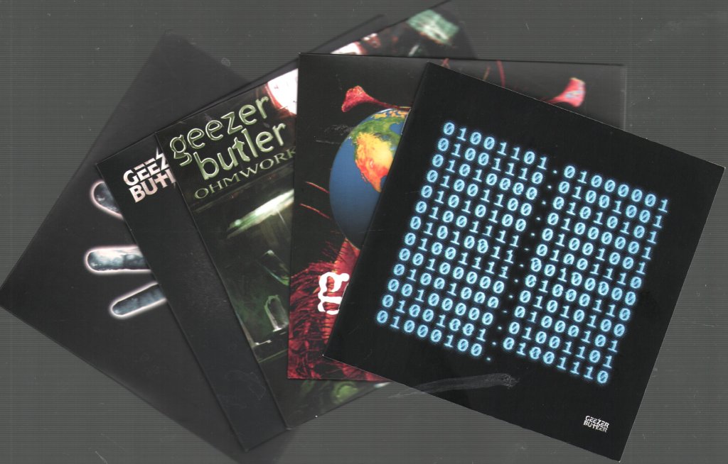 Geezer Butler - Manipulations Of The Mind (The Complete Collection) - Triple Cd
