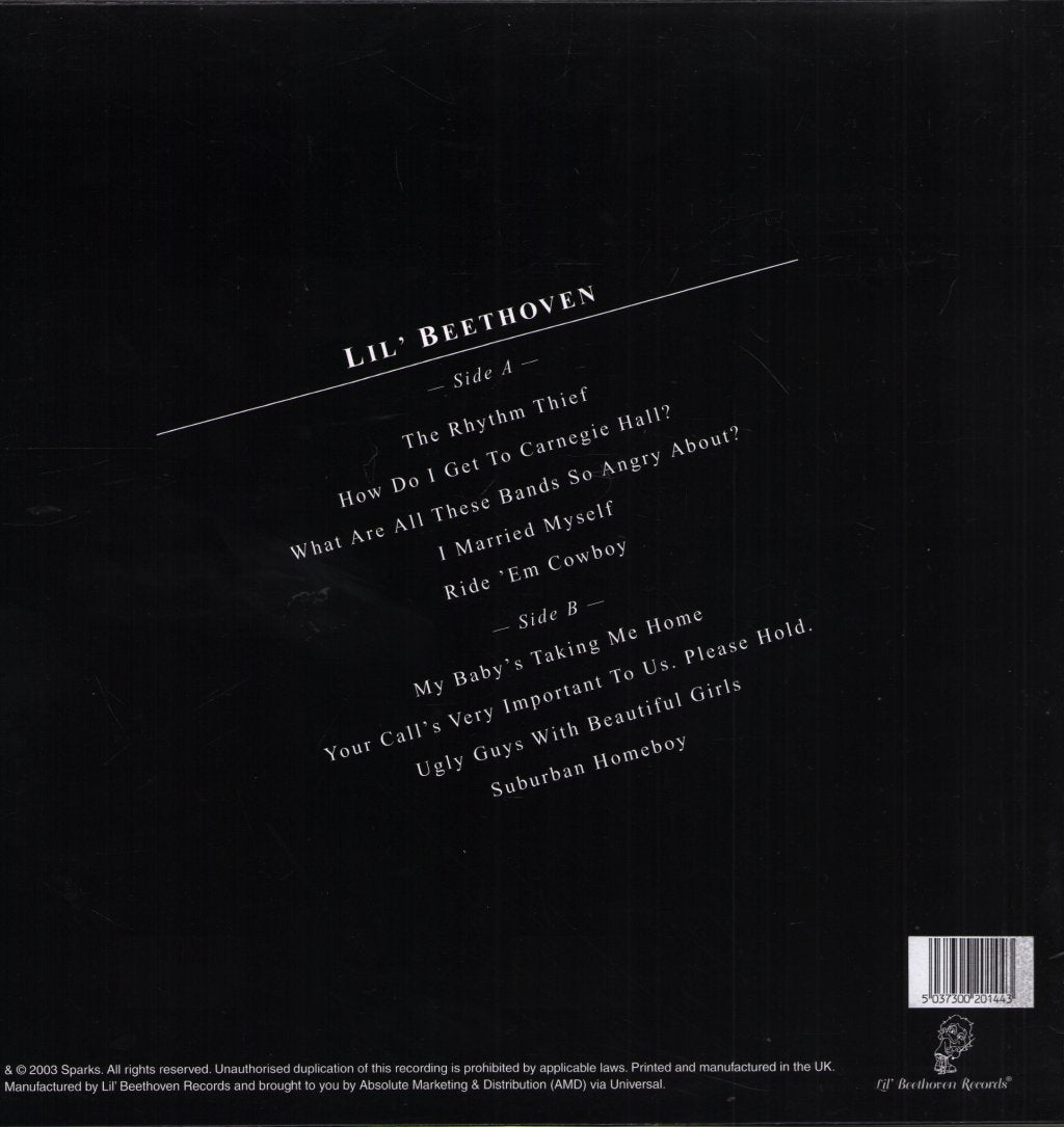 Sparks - Lil' Beethoven - Lp