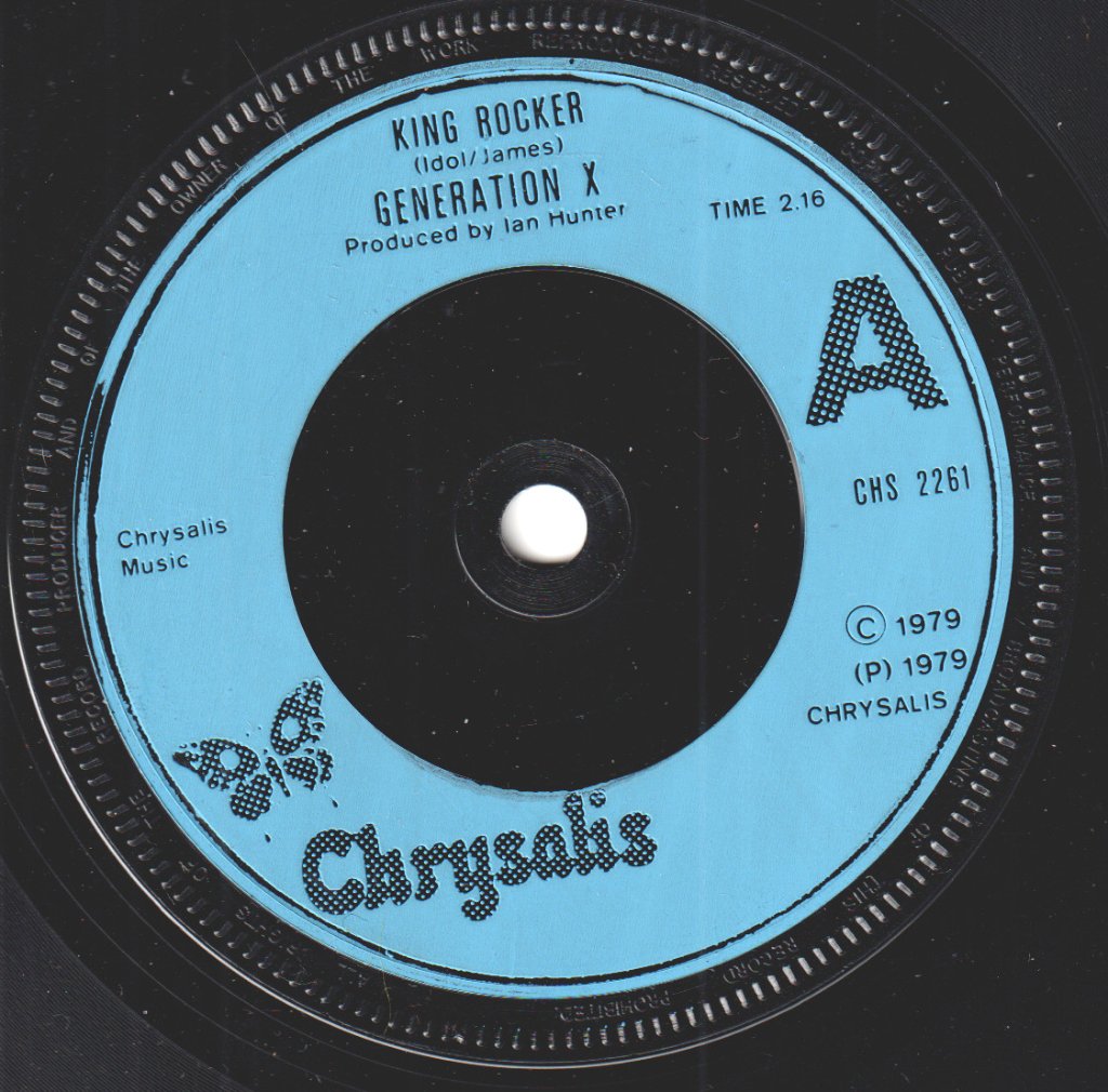 Generation X - King Rocker - 7 Inch