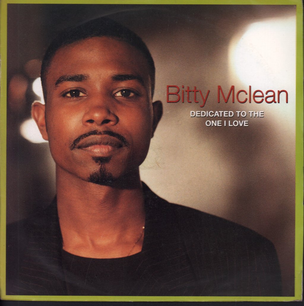 Bitty Mclean - Dedicated To The One I Love - 7 Inch