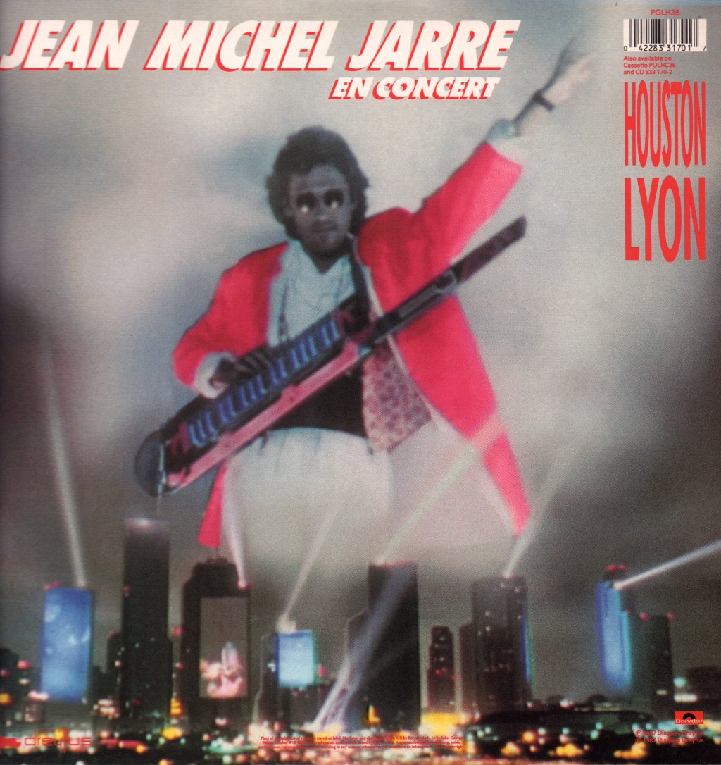 Jean Michel Jarre - In Concert (Houston/Lyon) - Lp