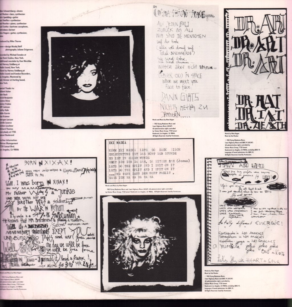 Nina Hagen - Nunsexmonkrock - Lp