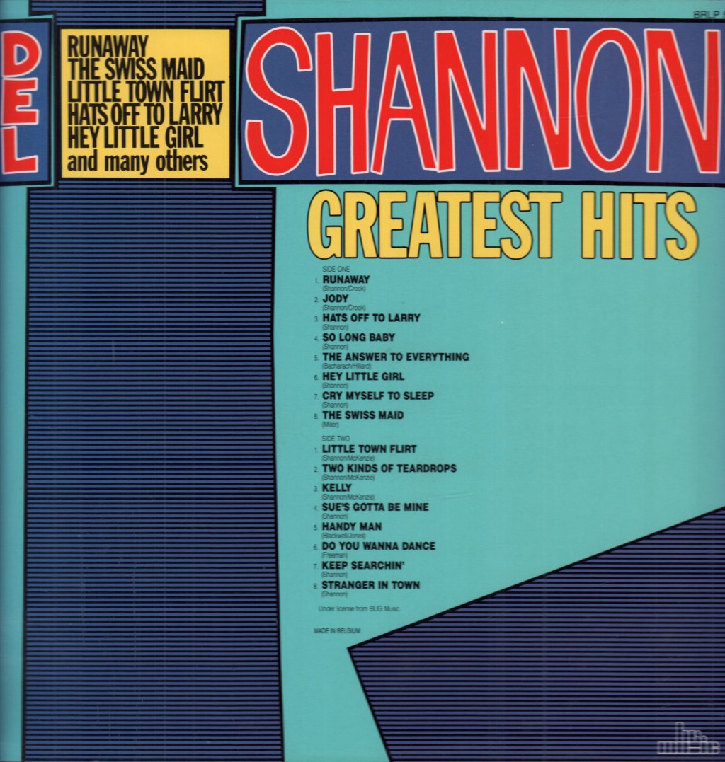Del Shannon - Greatest Hits - Lp