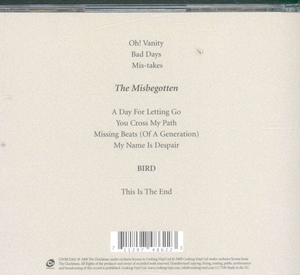 Charlatans - You Cross My Path - Cd