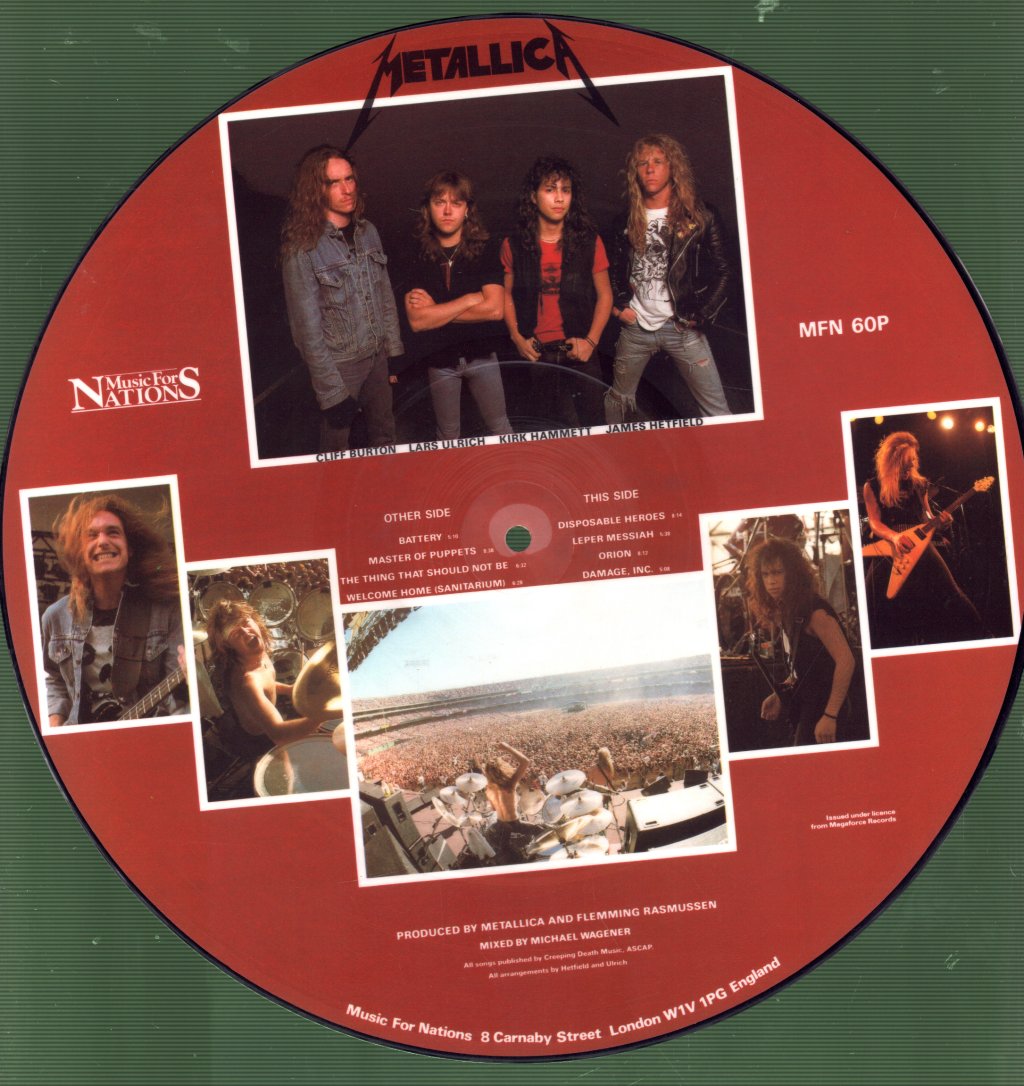 Metallica - Master Of Puppets - Lp